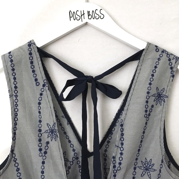 NWT BCBGeneration Stripe Romper - Picture 5 of 6